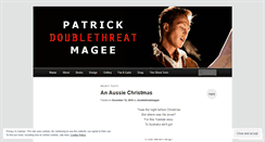 Desktop Screenshot of doublethreatmagee.wordpress.com