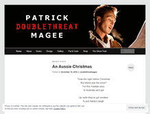 Tablet Screenshot of doublethreatmagee.wordpress.com
