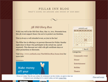 Tablet Screenshot of pillarinn.wordpress.com