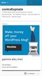Mobile Screenshot of contraexplozie.wordpress.com