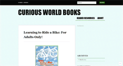 Desktop Screenshot of curiousworldbooks.wordpress.com