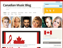 Tablet Screenshot of musiccanada.wordpress.com