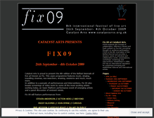 Tablet Screenshot of fixcatalyst.wordpress.com