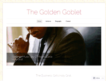 Tablet Screenshot of collegegoldengoblet.wordpress.com