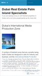 Mobile Screenshot of dubairealestate1.wordpress.com