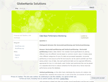 Tablet Screenshot of globemania.wordpress.com