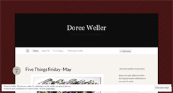 Desktop Screenshot of doreeweller.wordpress.com