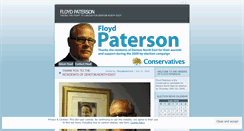 Desktop Screenshot of floydpaterson.wordpress.com