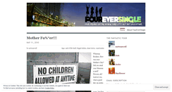 Desktop Screenshot of foureversingle.wordpress.com