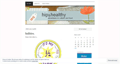 Desktop Screenshot of hipandhealthy.wordpress.com