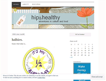 Tablet Screenshot of hipandhealthy.wordpress.com