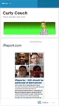 Mobile Screenshot of curlycouch.wordpress.com