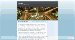 Desktop Screenshot of edutrek.wordpress.com