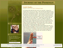 Tablet Screenshot of pookysanjourney.wordpress.com
