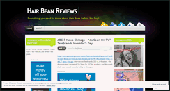 Desktop Screenshot of hairbeanspam.wordpress.com