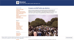 Desktop Screenshot of libremoi.wordpress.com
