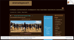 Desktop Screenshot of ainamadagascar.wordpress.com