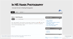 Desktop Screenshot of inhishandsphoto.wordpress.com