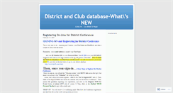 Desktop Screenshot of dacdb.wordpress.com