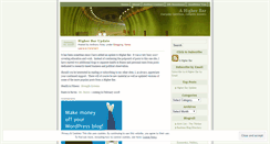 Desktop Screenshot of higherbar.wordpress.com