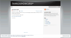 Desktop Screenshot of emerginglearningdesign.wordpress.com