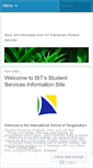 Mobile Screenshot of istesstudentservices.wordpress.com