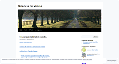 Desktop Screenshot of gesventas.wordpress.com