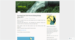 Desktop Screenshot of chobynet.wordpress.com