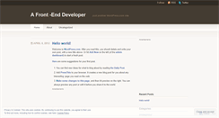 Desktop Screenshot of pepperfulable.wordpress.com