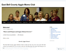 Tablet Screenshot of ebcaggiemoms.wordpress.com