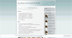 Desktop Screenshot of messycooks.wordpress.com
