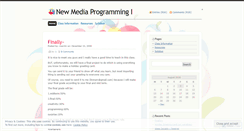 Desktop Screenshot of mediamultimedia.wordpress.com