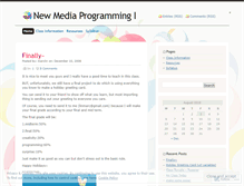 Tablet Screenshot of mediamultimedia.wordpress.com