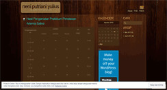 Desktop Screenshot of neniputrianivedca.wordpress.com