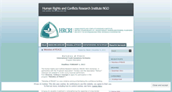 Desktop Screenshot of hrcri.wordpress.com