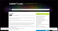 Desktop Screenshot of lindseyh2222.wordpress.com