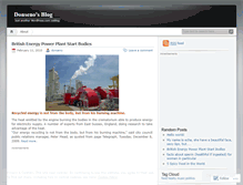 Tablet Screenshot of donseno.wordpress.com