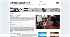 Desktop Screenshot of methodologicallysound.wordpress.com