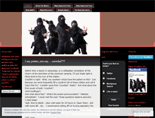 Tablet Screenshot of ninjasofculinaryarts.wordpress.com