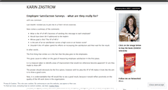 Desktop Screenshot of karinzastrow.wordpress.com