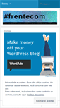 Mobile Screenshot of frentecom.wordpress.com