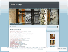 Tablet Screenshot of indianjourneys.wordpress.com