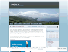 Tablet Screenshot of hazelmeda.wordpress.com