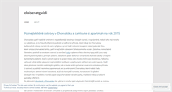 Desktop Screenshot of eloiseratguidi.wordpress.com