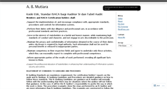 Desktop Screenshot of amutiara.wordpress.com