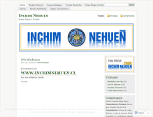 Tablet Screenshot of inchimnehuen.wordpress.com