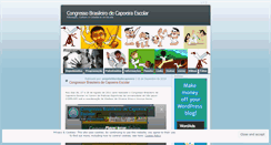 Desktop Screenshot of capoeiraescolar.wordpress.com