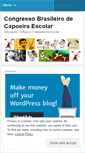 Mobile Screenshot of capoeiraescolar.wordpress.com