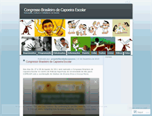 Tablet Screenshot of capoeiraescolar.wordpress.com