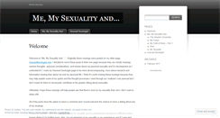 Desktop Screenshot of memysexualityand.wordpress.com